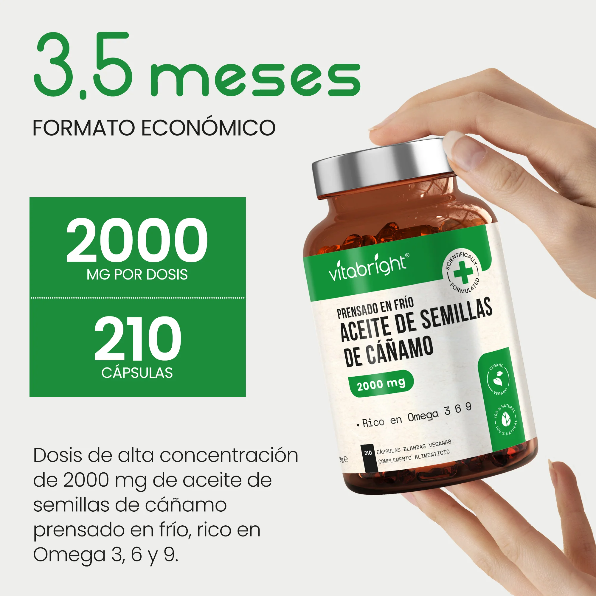 Aceite de Cáñamo en Cápsulas - Image 2