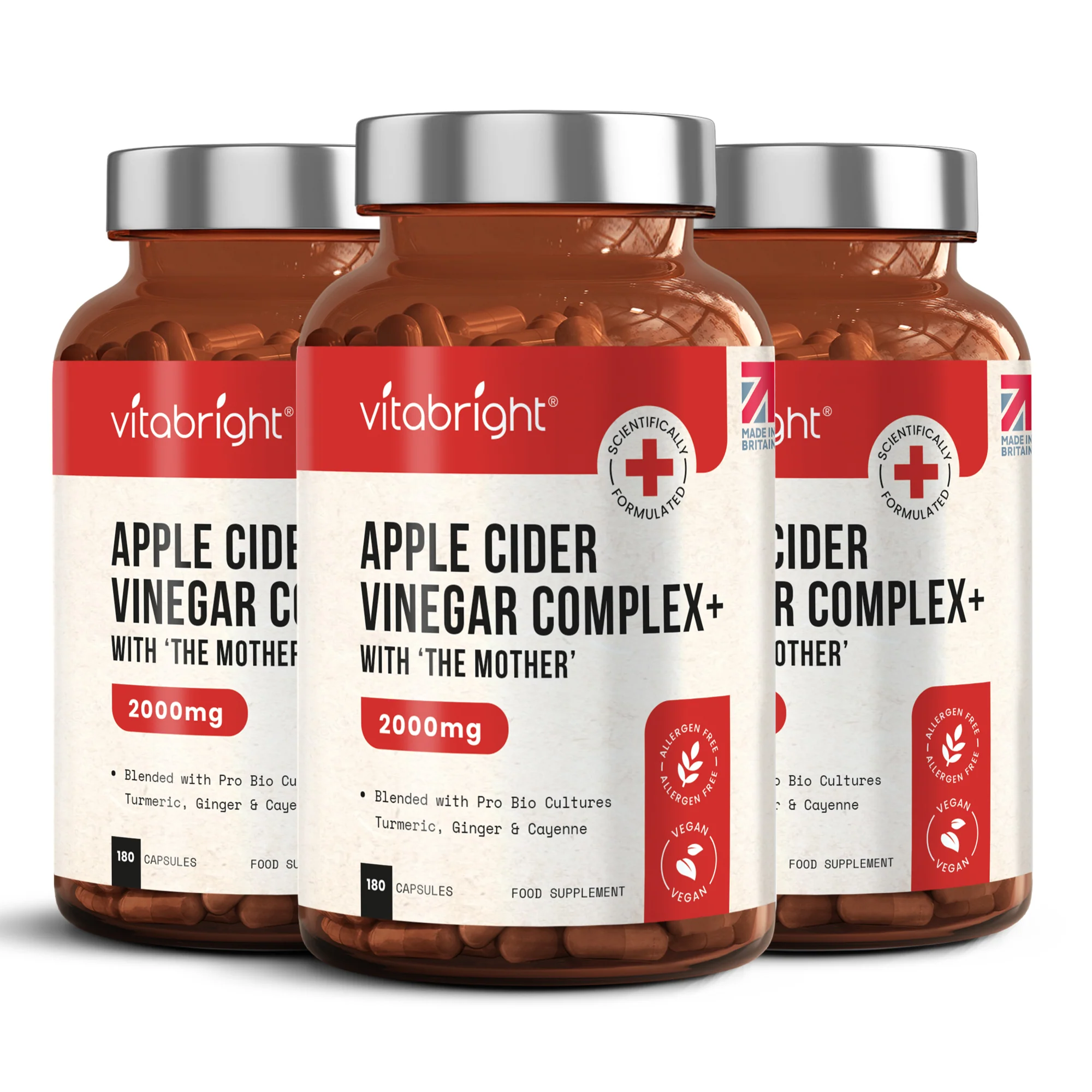 Apple Cider Vinegar Tablets with The Mother - Image 11