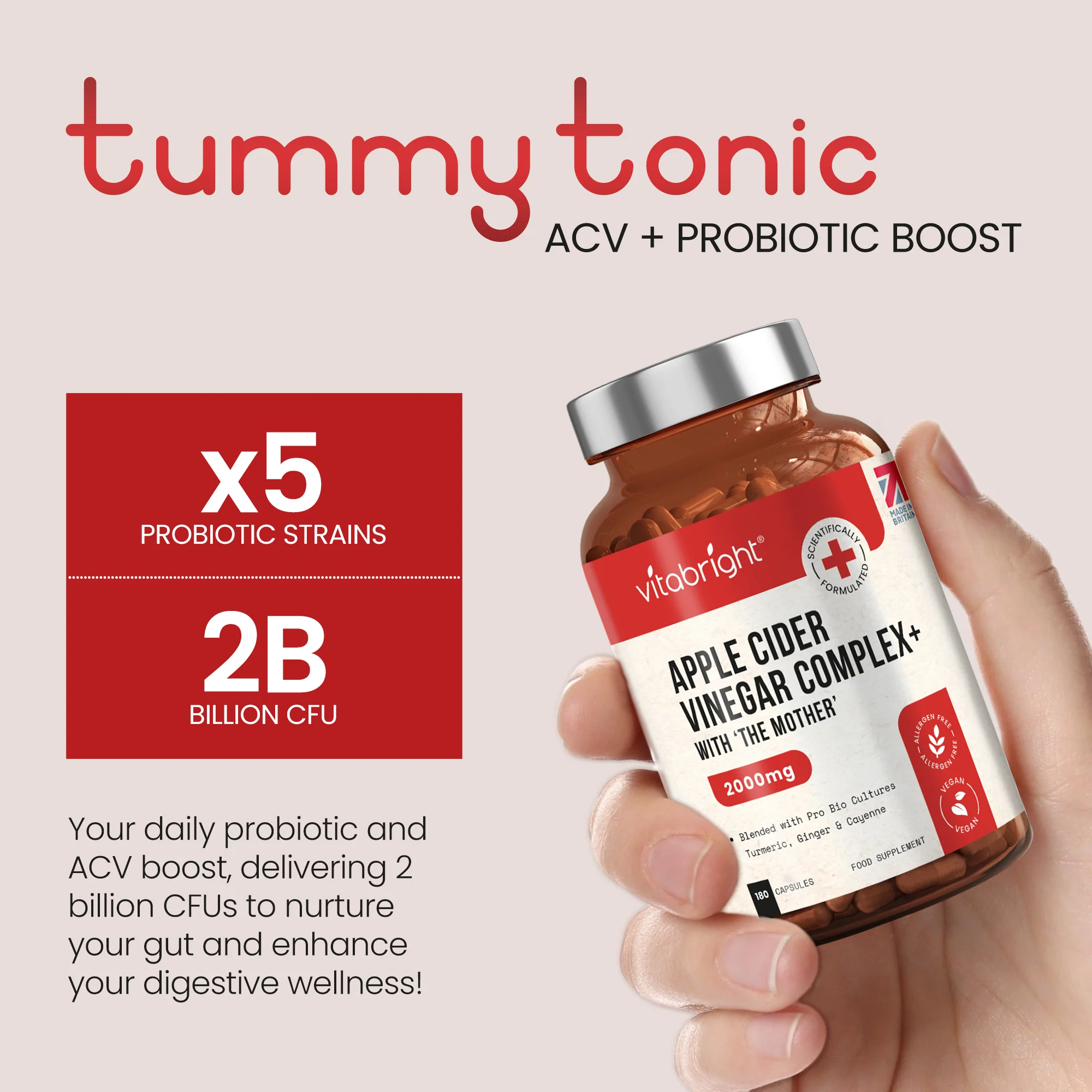 Apple Cider Vinegar Tablets with The Mother - Image 6