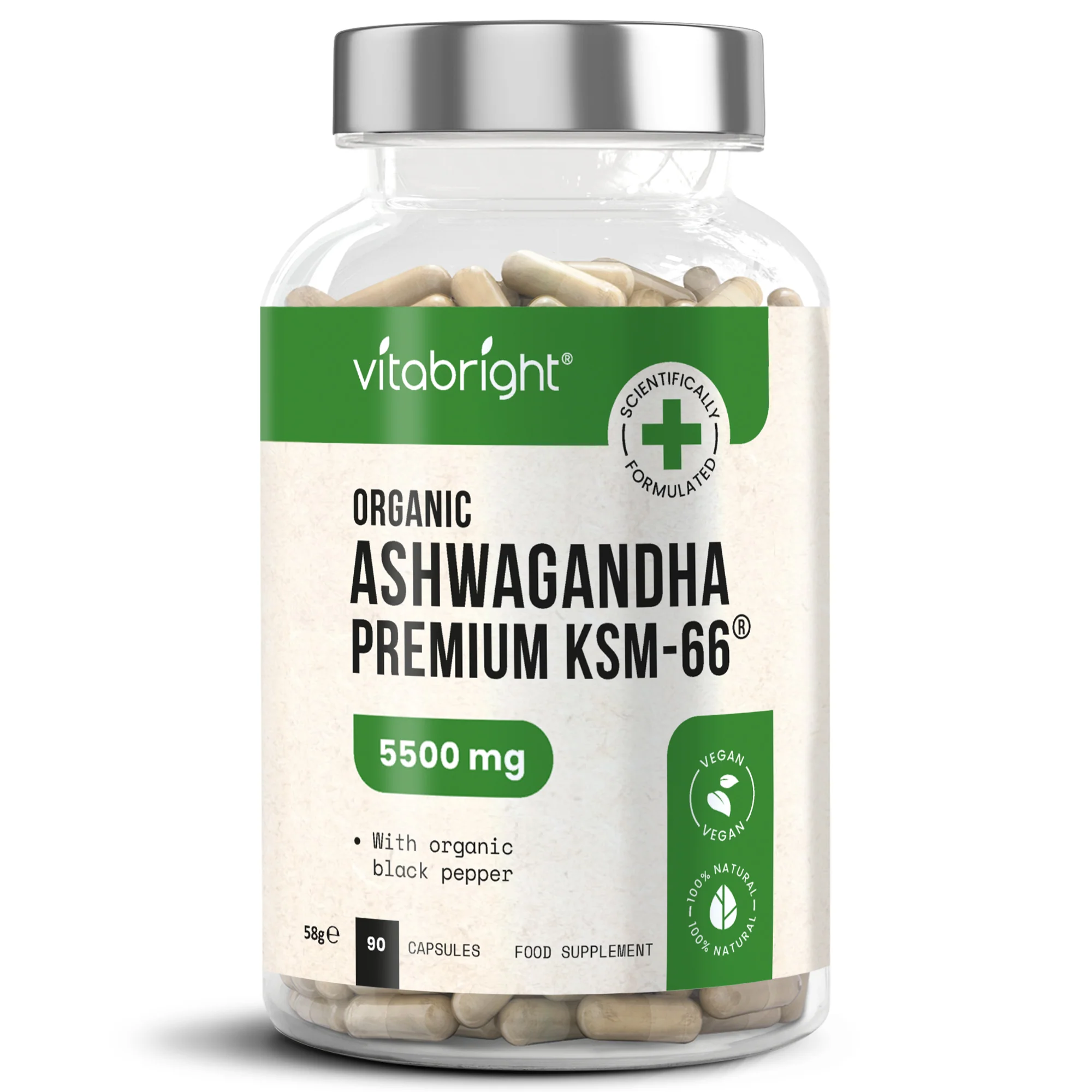 Ashwagandha Tablets Organic KSM-66 - Image 13