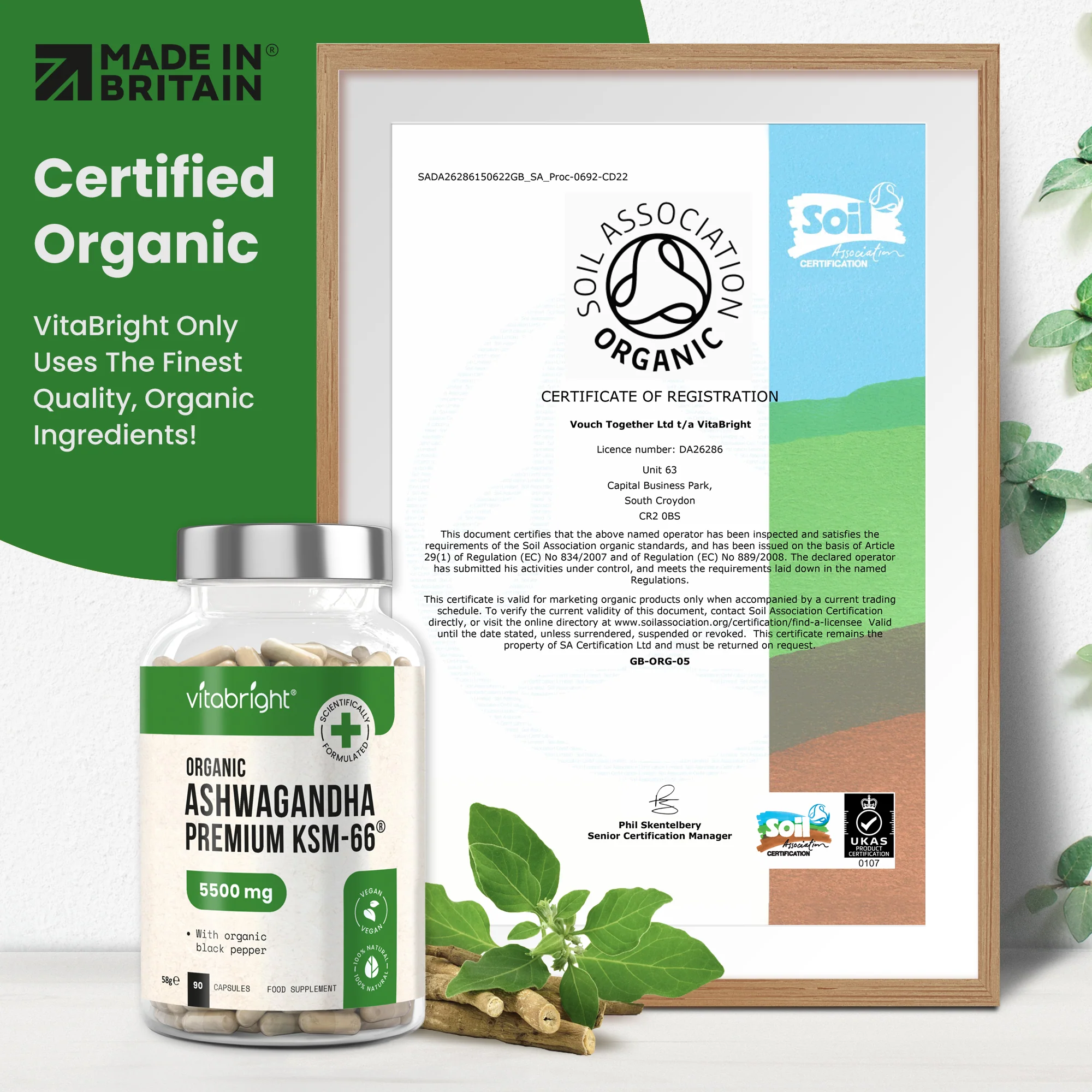 Ashwagandha Tablets Organic KSM-66 - Image 9
