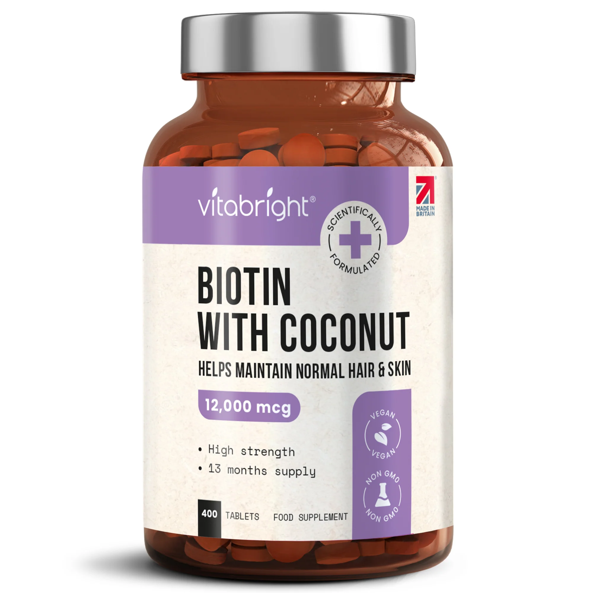 Biotin Tablets with Coconut - Image 12