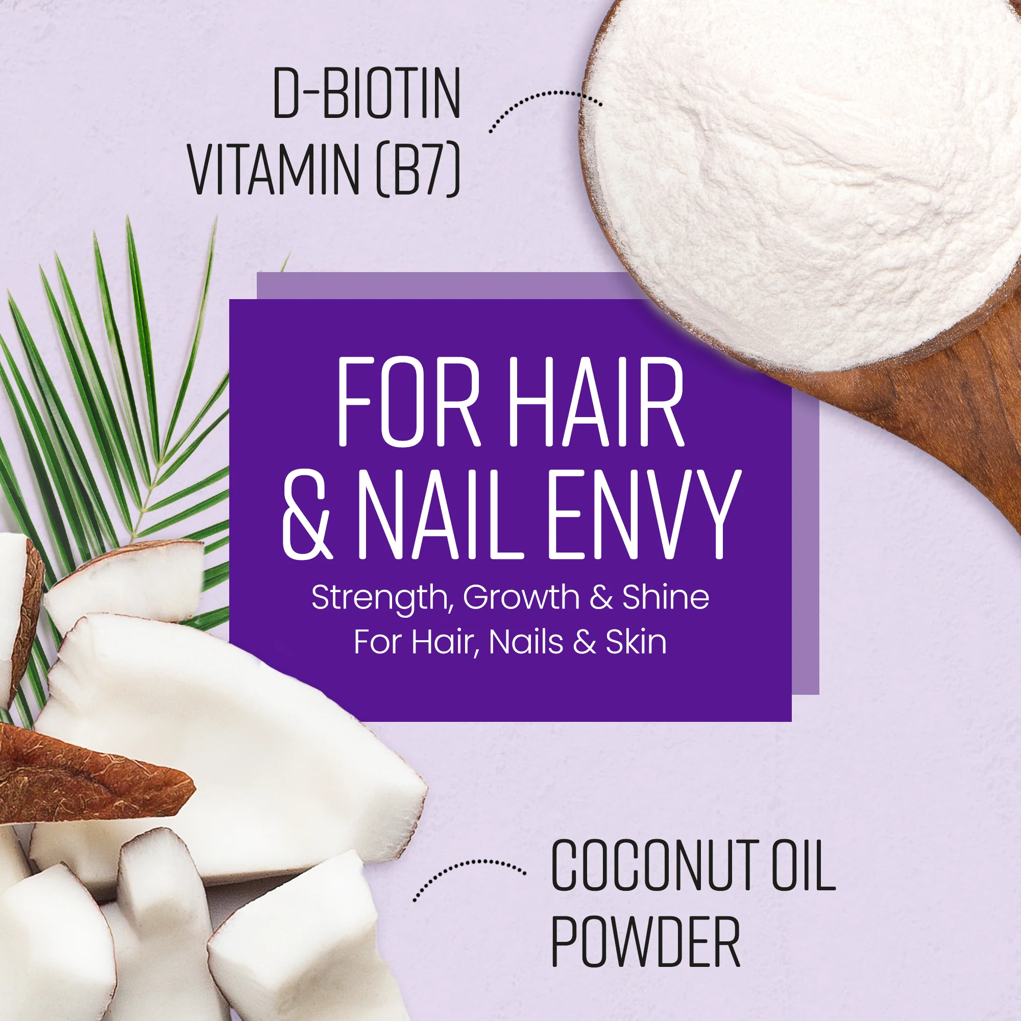 Biotin Tablets with Coconut - Image 4