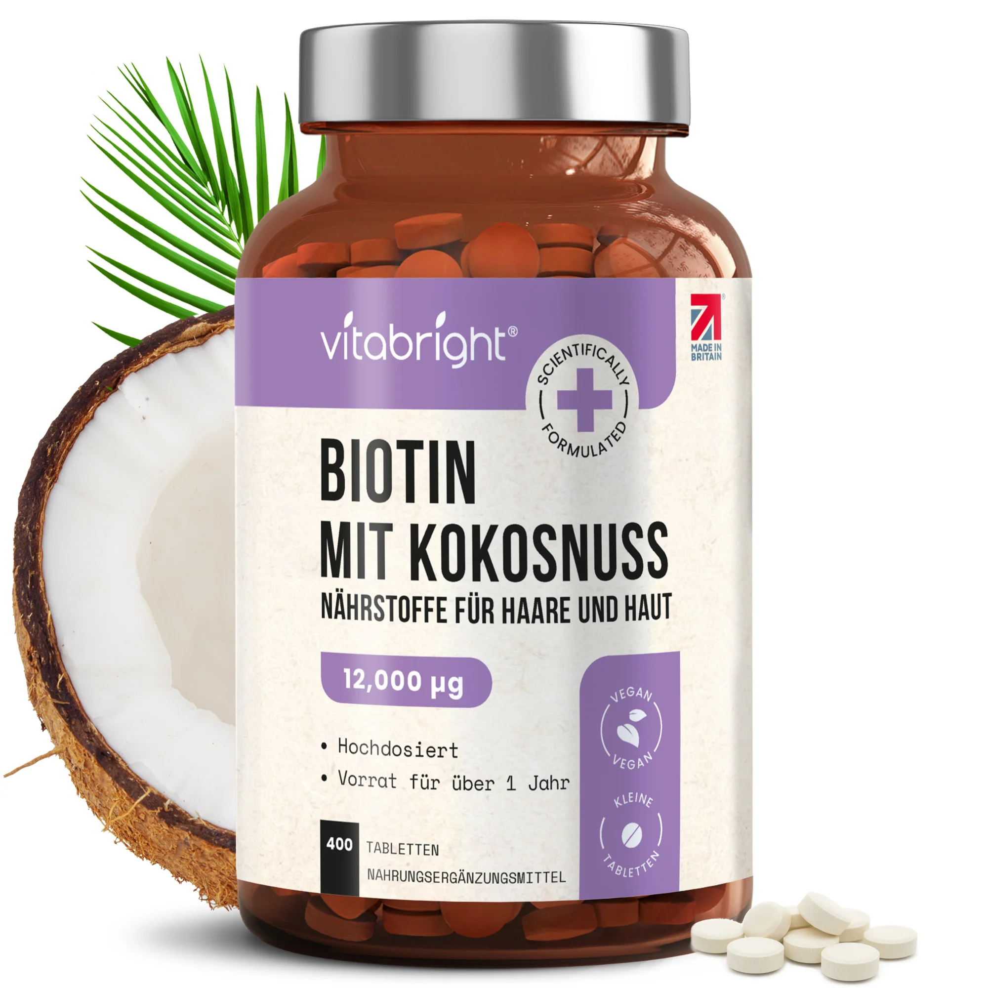 Biotin mit Kokosöl - Image 10