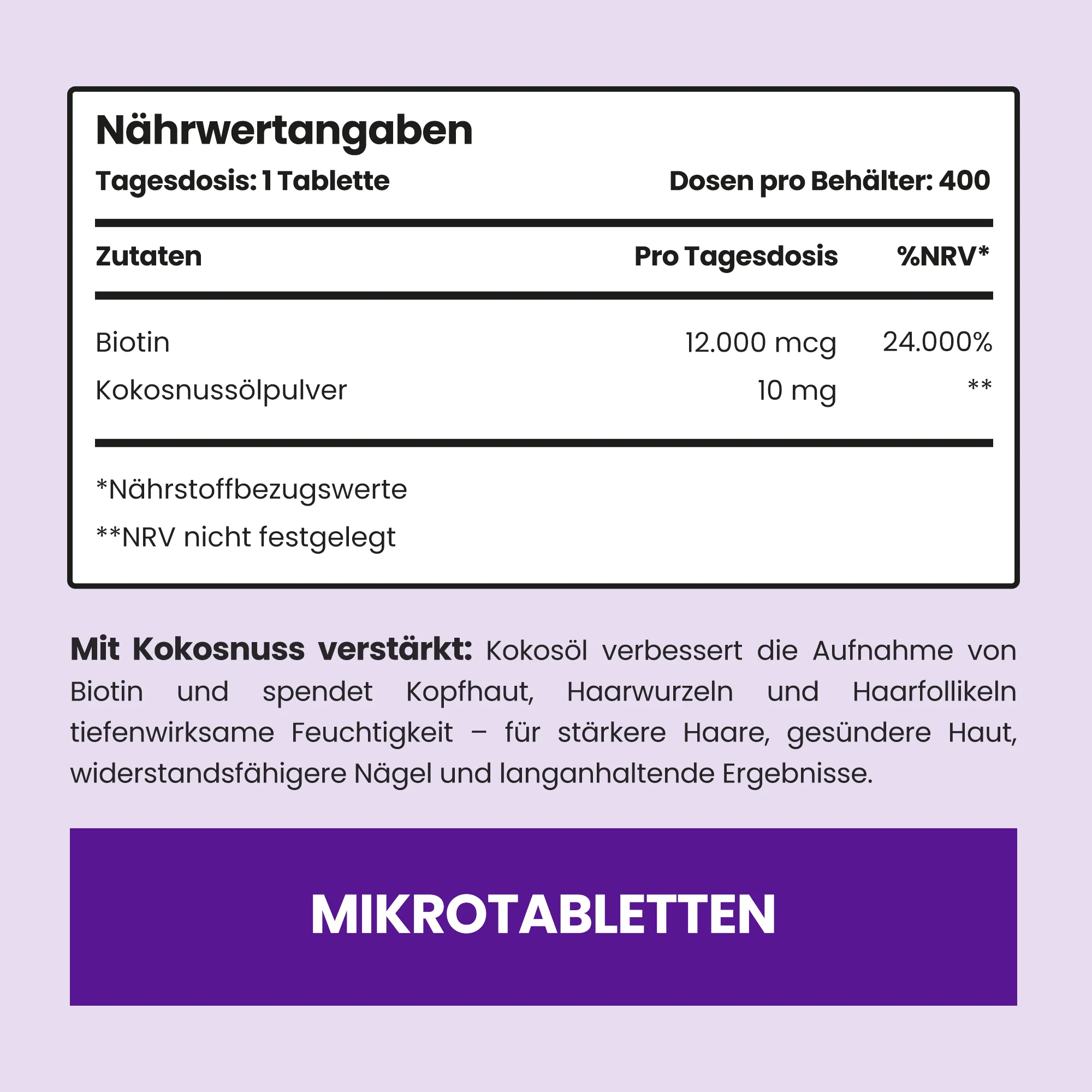 Biotin mit Kokosöl - Image 4