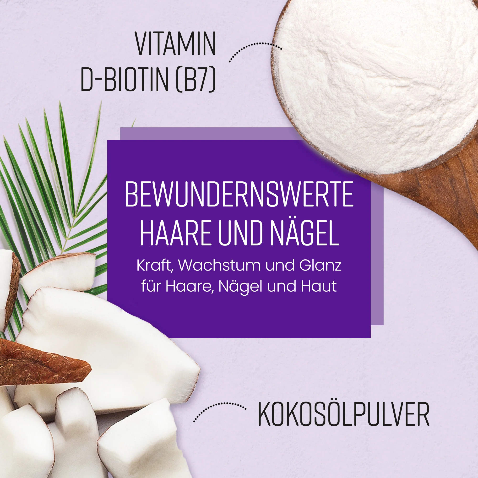 Biotin mit Kokosöl - Image 5