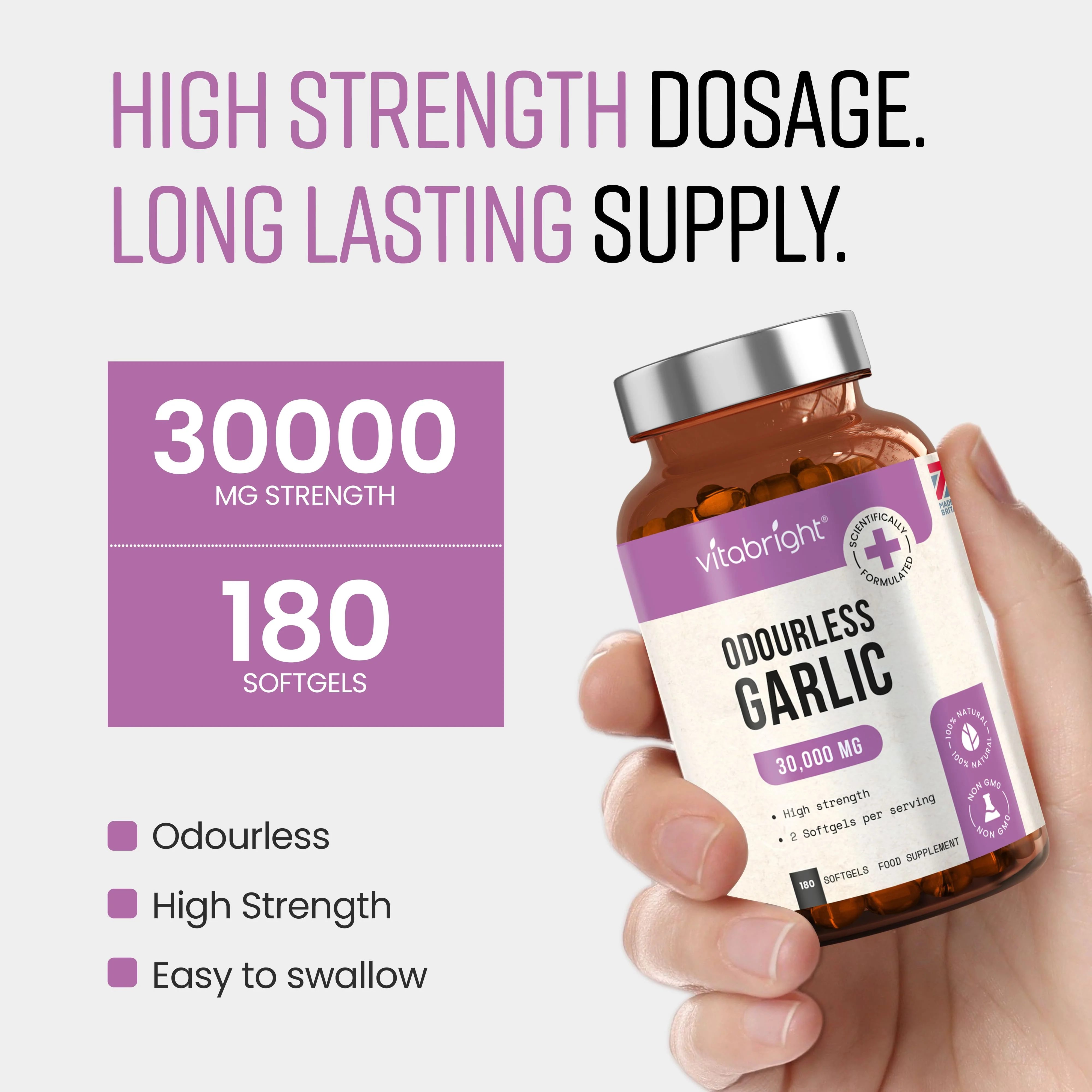Odourless Garlic Tablets - Image 10