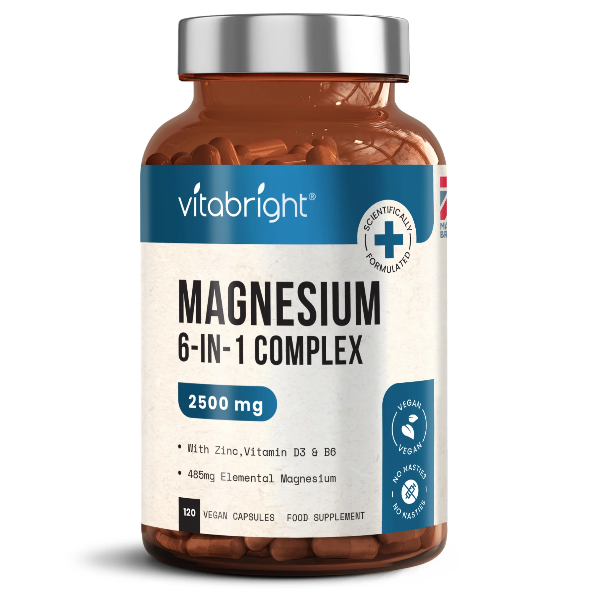 Magnesium Complex 6-in-1 Supplement with Zinc - Image 14