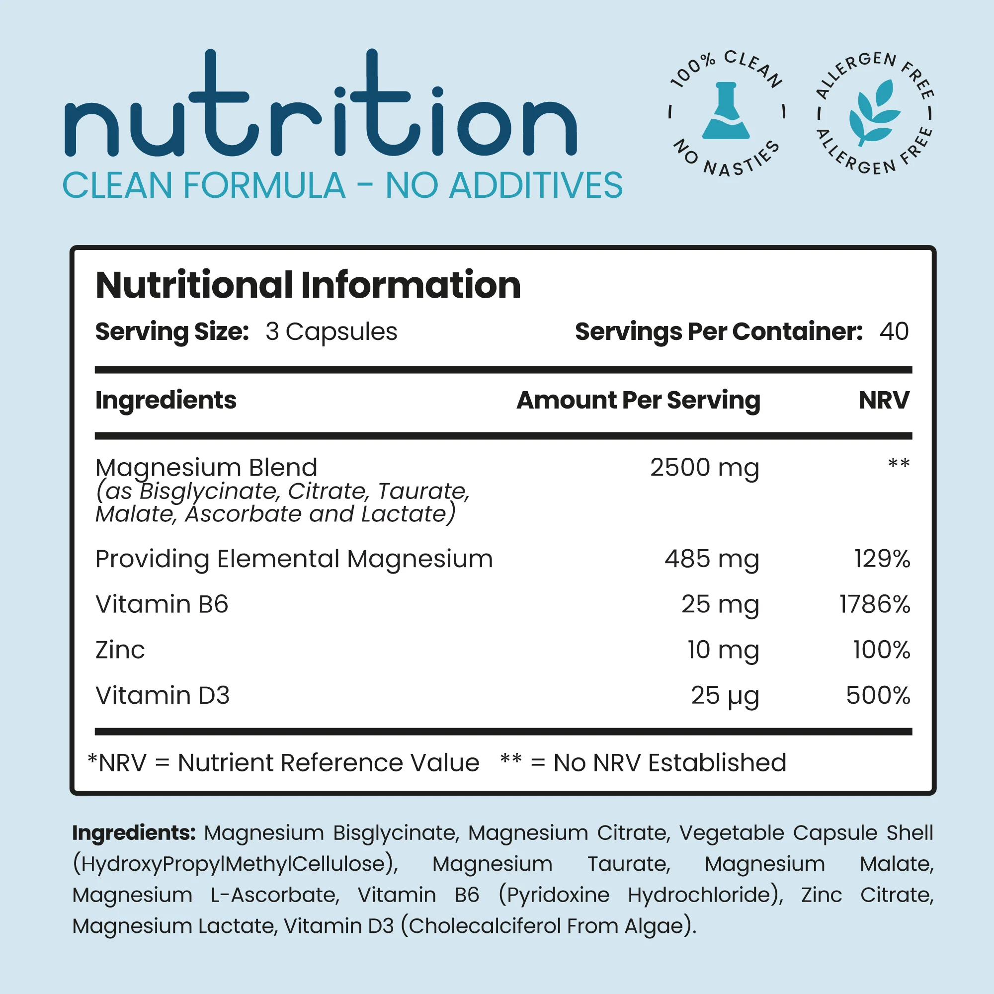Magnesium Complex 6-in-1 Supplement with Zinc - Image 7