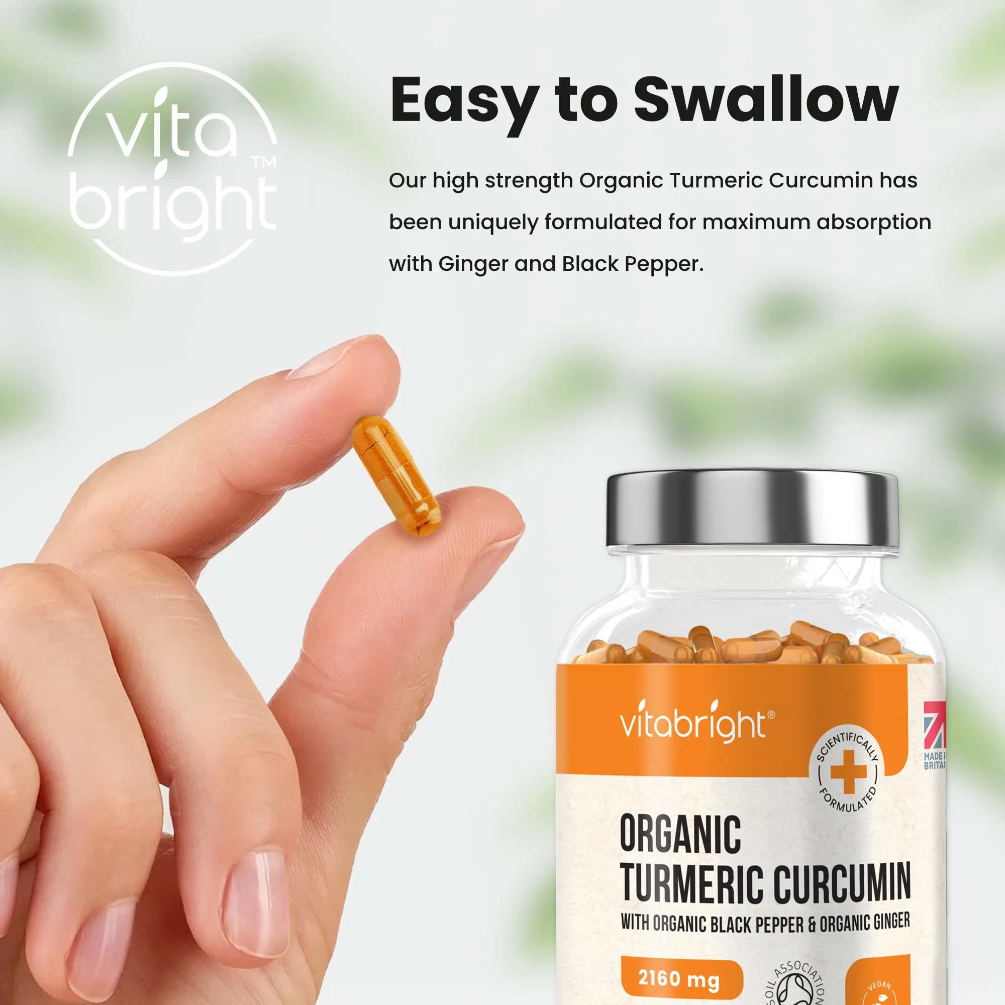 Turmeric Capsules with Black Pepper & Ginger - Image 5