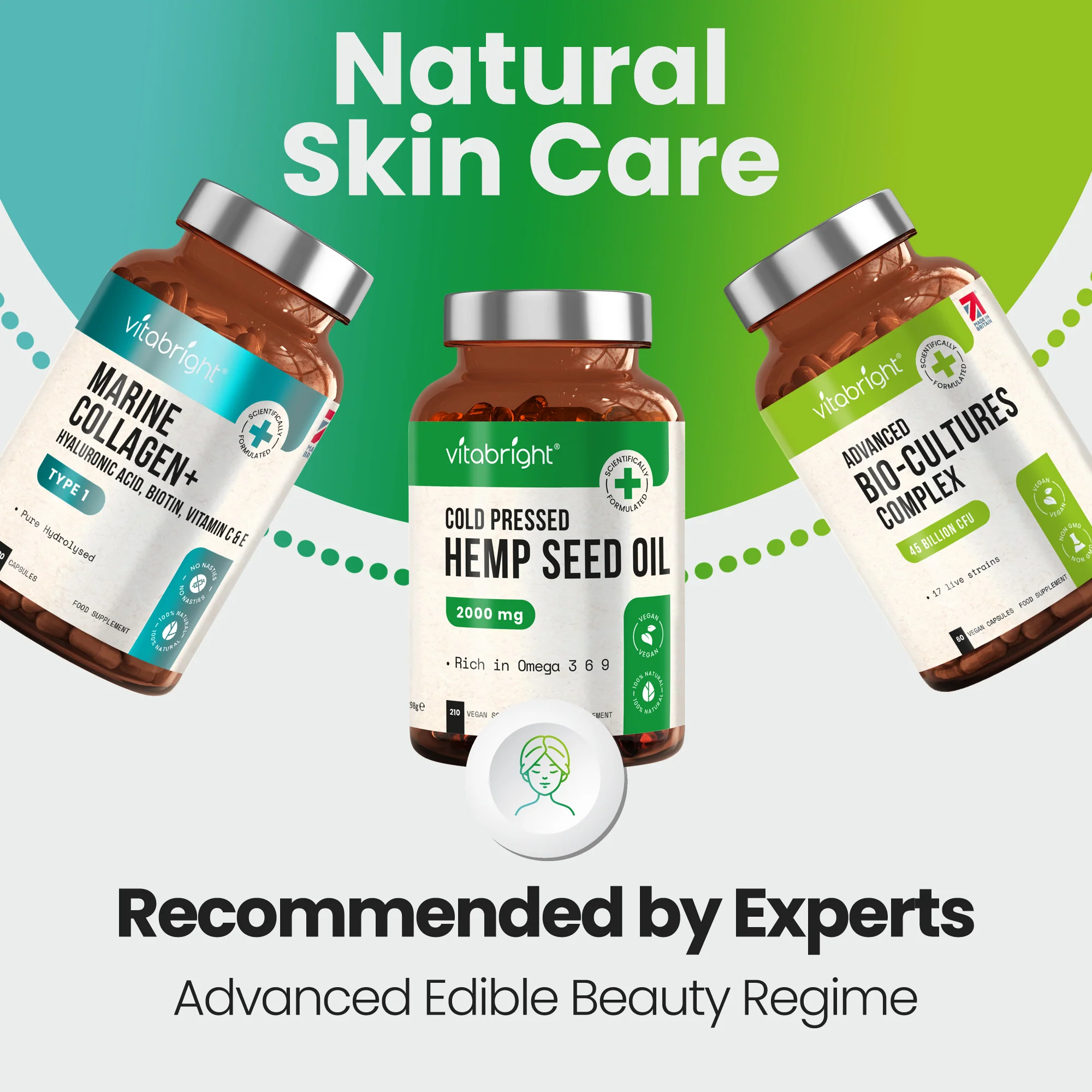 Natural Skin Care Supplement Bundle - Image 2