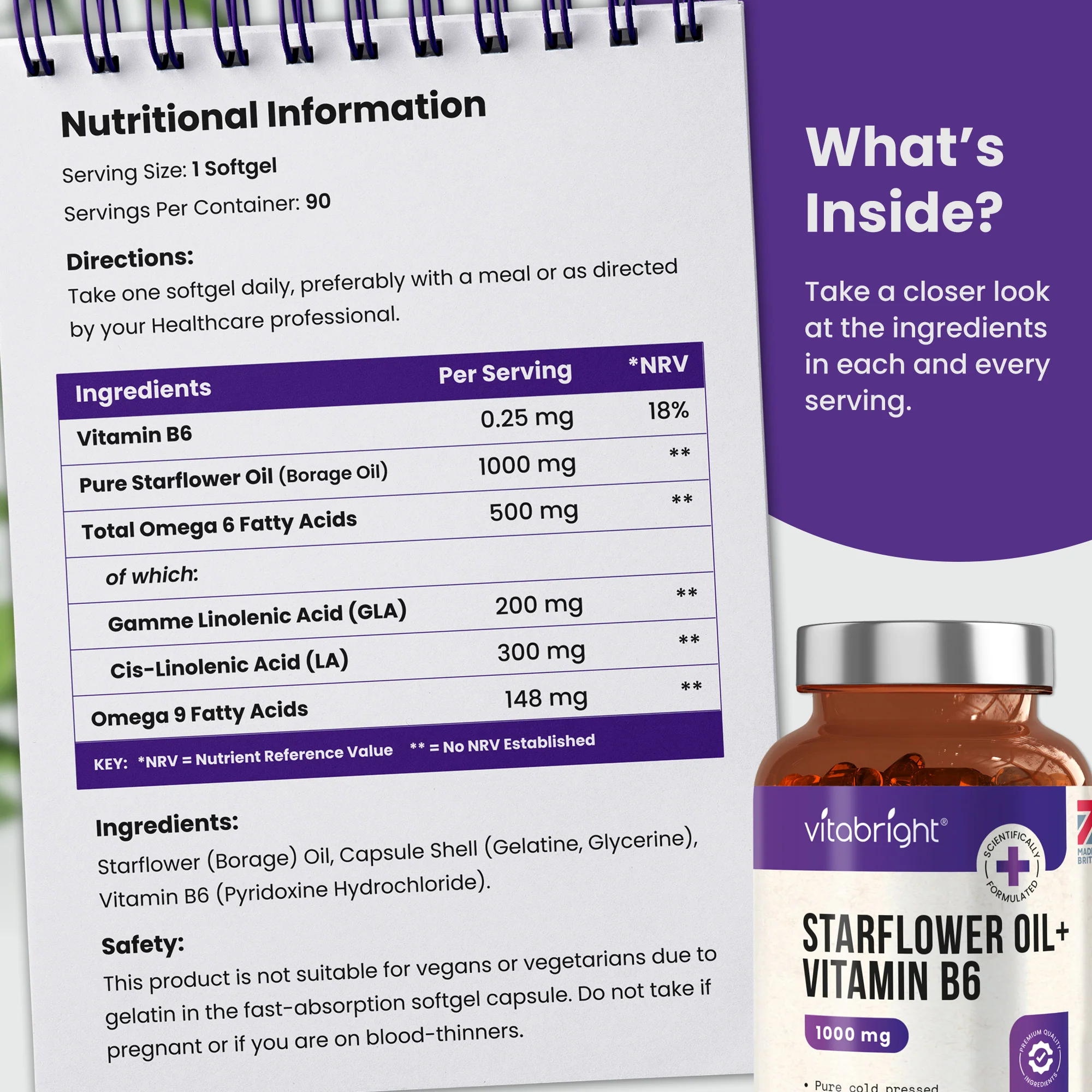 Starflower Oil Capsules - Image 4